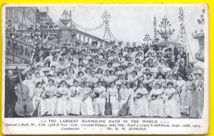 Worlds Largest Mandoline Band 1903